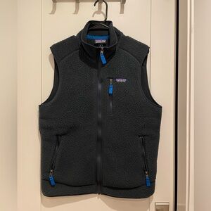 Men’s Patagonia Black Fleece Vest